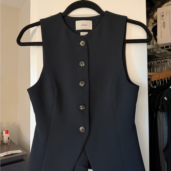 Wilfred Tops - Wilfred Black Vest
